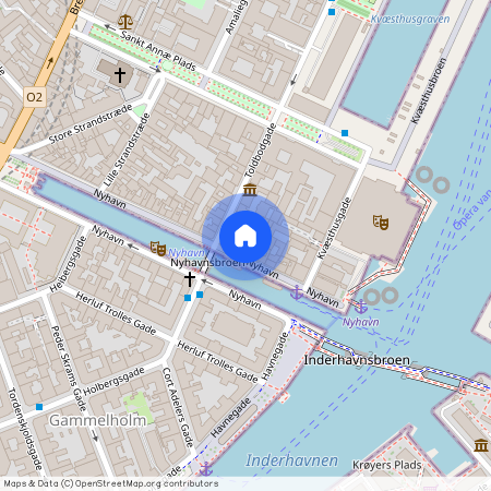 Nyhavn 53, 1051 København, Danmark