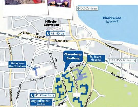 Demnächst frei! 3-Zimmer-Wohnung in Dortmund Hörde (WBS für 75m² erforderlich!) - Photo 1