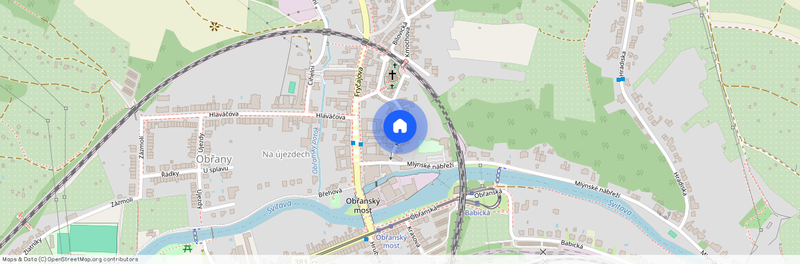ulice Kmochova, Brno – městská část Brno-Maloměřice a Obřany