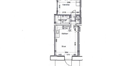 Hyggelig 2-værelses i indre by - beliggende i baggård - Photo 2