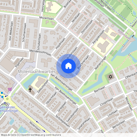 Molenlaankwartier, 3055 HJ, Mendelssohnlaan, Rotterdam