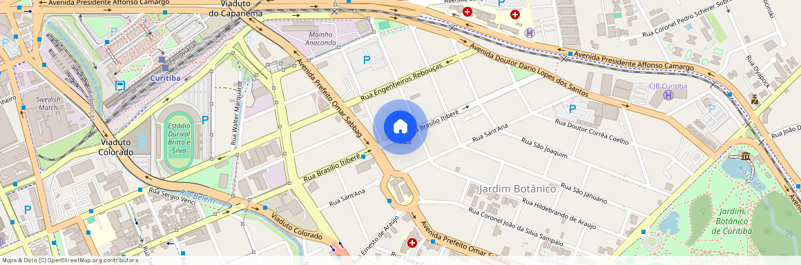 Rua Brasílio Itiberê, 384, Jardim Botânico, Curitiba - PR, 80210-260, Brazil