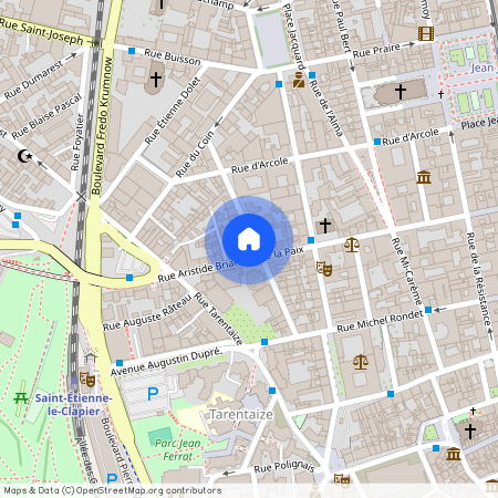 Loire (42), 40 RUE DE LA PAIX, 42000, Saint-Étienne