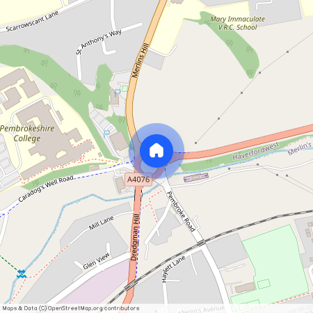 Merlins Bridge, Haverfordwest, SA61