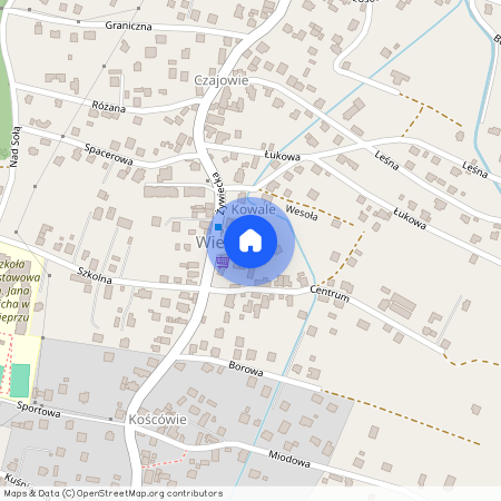 ul. Grabowa, Wieprz, Radziechowy-Wieprz, żywiecki, śląskie