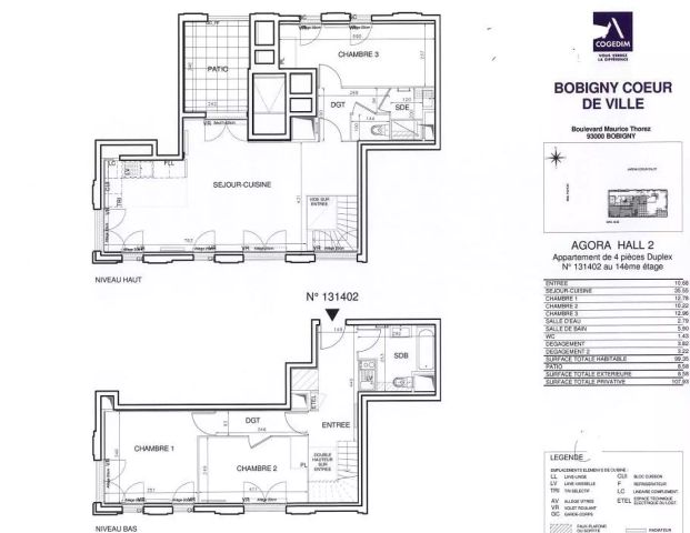 location Appartement T4 DE 99.3m² À BOBIGNY - Photo 1