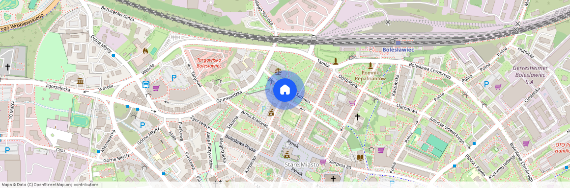 ul. Teatralna, Bolesławiec, bolesławiecki, dolnośląskie