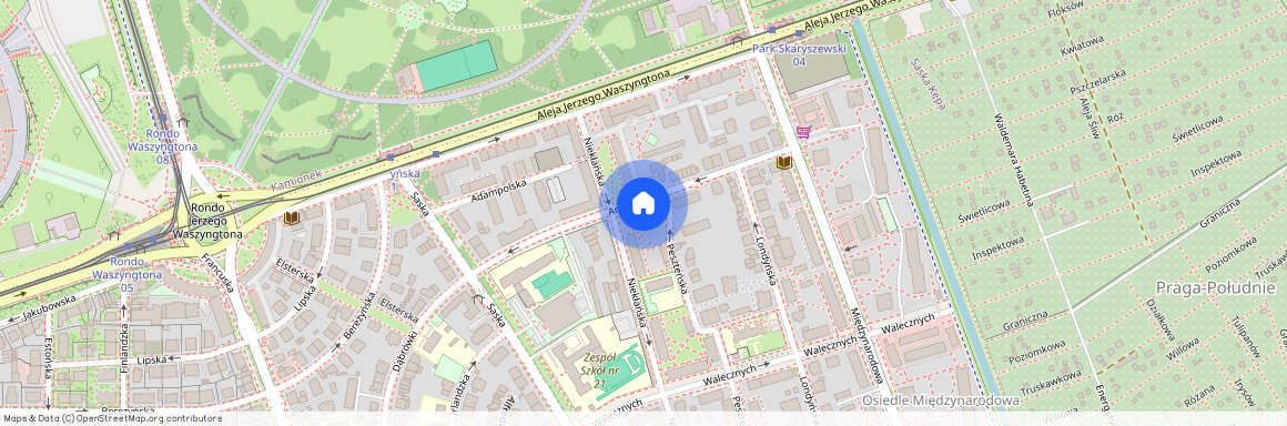 Saska Kępa, Praga-Południe, Warszawa, mazowieckie