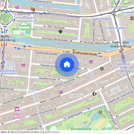 Oude Pijp, 1073 XX, Tweede Jacob van Campenstraat, Amsterdam