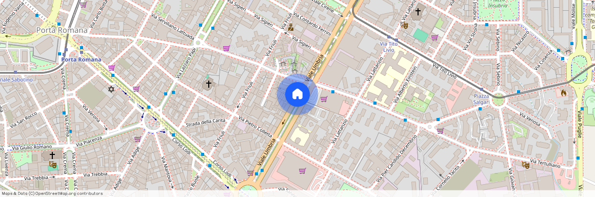 Viale Umbria, Milan, Lombardy 20135