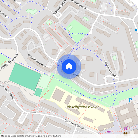 Enspännargatan, Hässelby
