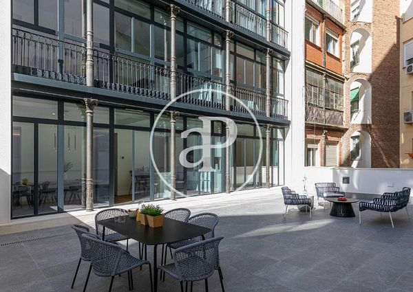 Flat with terrace for rent in Goya (Madrid)