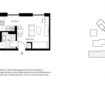 Moderne Singlewohnung in der Prießnitzstraße! - Photo 5