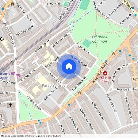 Elthiron Road, Hammersmith and Fulham, Parsons Green, London, SW6