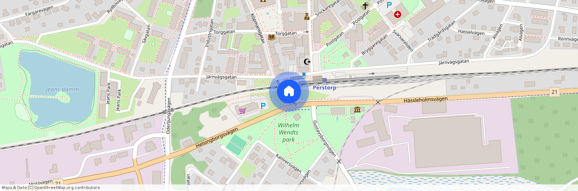 Köpmangatan, Perstorp