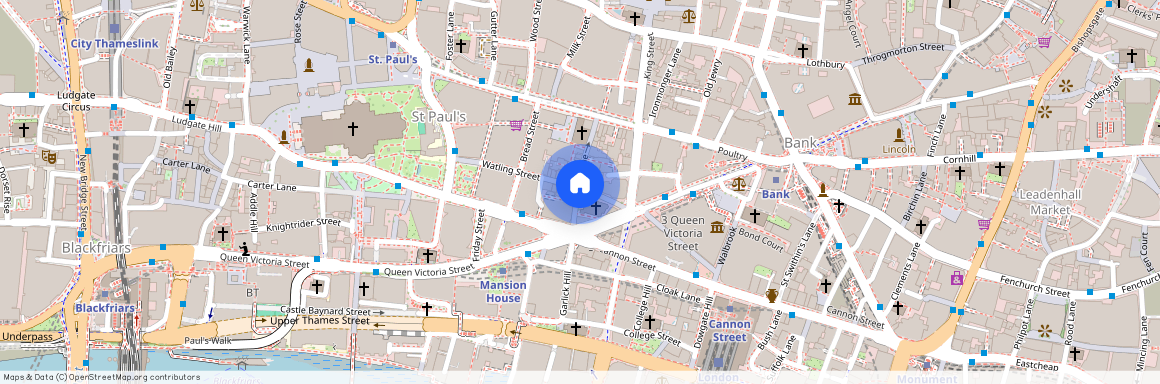 Bow Lane, St Pauls, London, EC4M