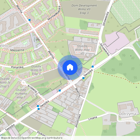 ul. Wierna, Elsnerów, Targówek, Warszawa, mazowieckie