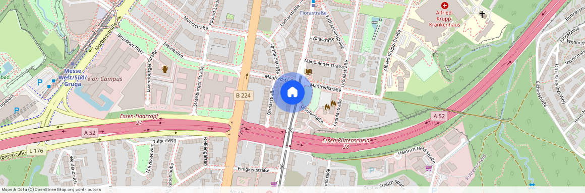 Rüttenscheider Straße 256 Essen Rüttenscheid Nordrhein-Westfalen 45131