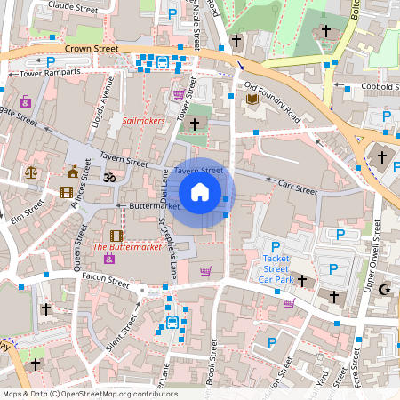 43 Butter Market., Ipswich IP1, London