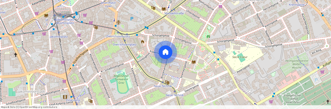 Graz, bei der Technischen Uni, Kopernikusgasse