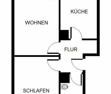 2-Zimmer-Wohnung mit Tageslichtbad und Balkon sucht Nachmieter - Foto 5