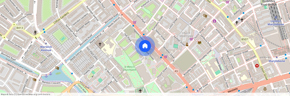 Parker House, 5 Cuthbert Street, W2