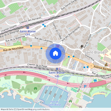 ch. de la Plage 6b, 2072, St-Blaise