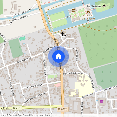 32 Rue Général Leclerc, La Ferté-Saint-Aubin France