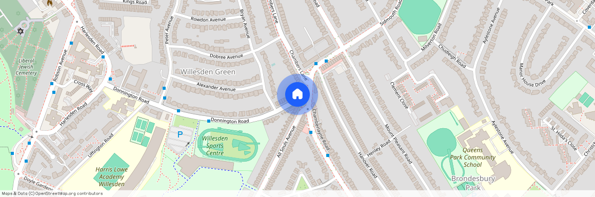 Donnington Road, Willesden Green, London, NW10 3TL, United Kingdom