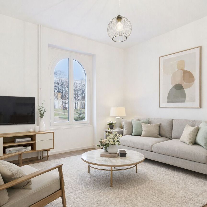 Charmant appartement de 3 pièces avec terrasse à Lausanne - Foto 1