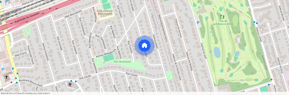 109 Crois. Fairlawn, Beaconsfield (, Montréal, ), H9W5R3