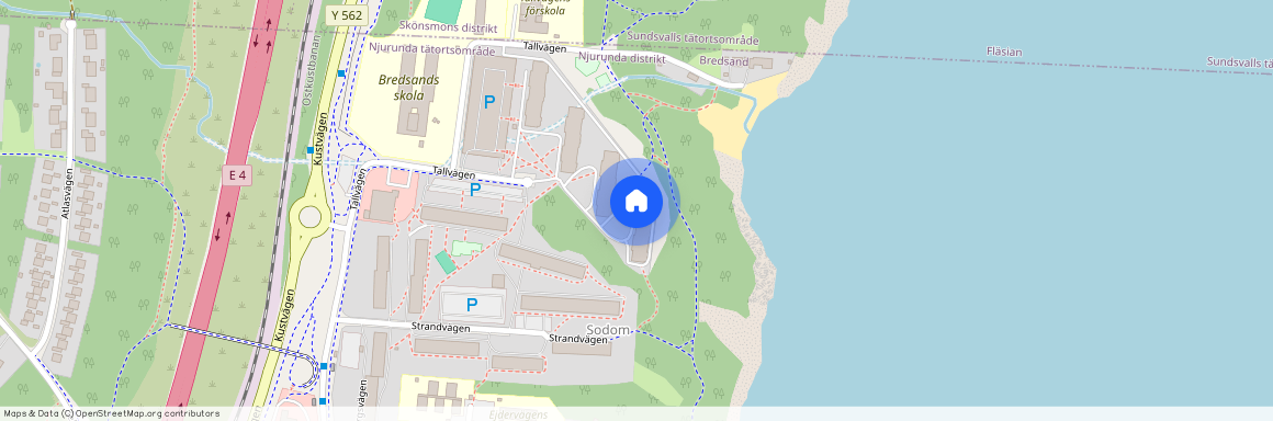 Tallvägen, Sundsvall