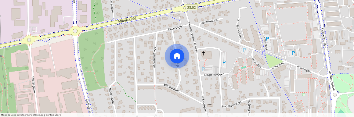 Budkavlevägen, Växjö