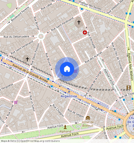 ** Rue des Acacias, 75017 Paris 17