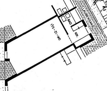 1.5-Zimmerwohnung mit Sitzplatz im Erdgeschoss - Foto 1