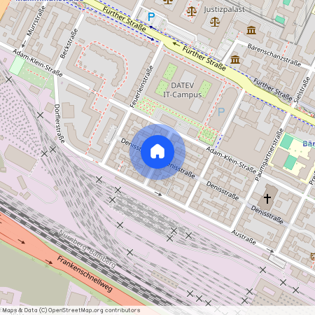 Nützelstraße, 90429 Nürnberg (Mittelfr) - Mitte