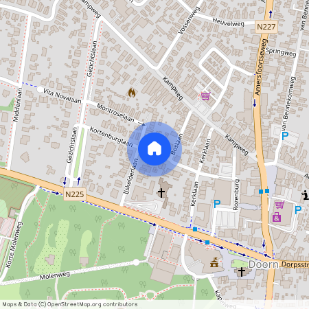 Doorn-Centrum, 3941 HR, Kortenburglaan, Doorn