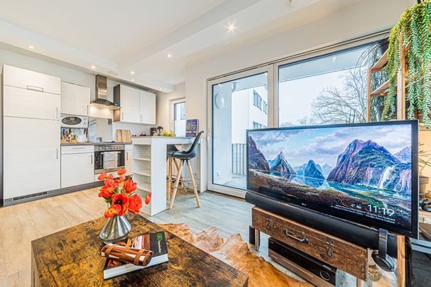 City-Residence: Schöne 2-Zimmerwohnung in Bockenheim mit Balkon - Photo 1