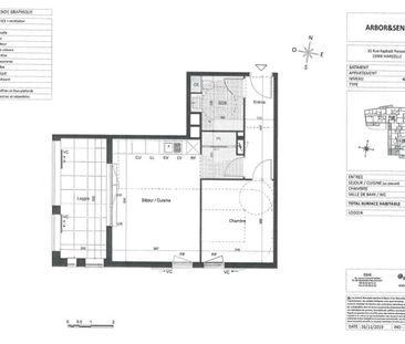 location Appartement T2 DE 46.2m² À MARSEILLE - Photo 1