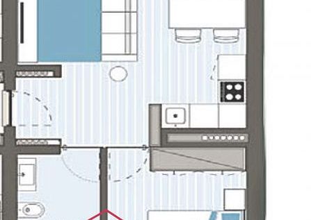Apartamento T1 em Porto