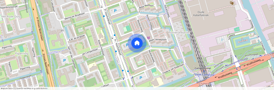 Voorhof-Hoogbouw, 2624 CS, Arthur van Schendelplein, Delft