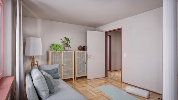 Appartement mansardé moderne de 3,5 pièces avec deux terrasses - Foto 1