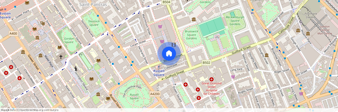 Coram Street, Bloomsbury