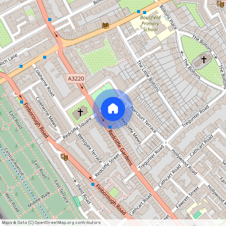 Redcliffe Square London SW10, London, SW10
