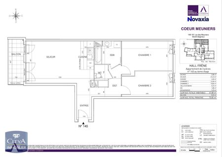 Location Appartement 3 pièces 67m² BAGNEUX 92220 - Photo 5