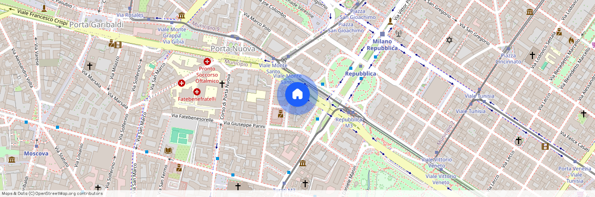 Via Giuseppe Marcora, Milano, Lombardy 20121