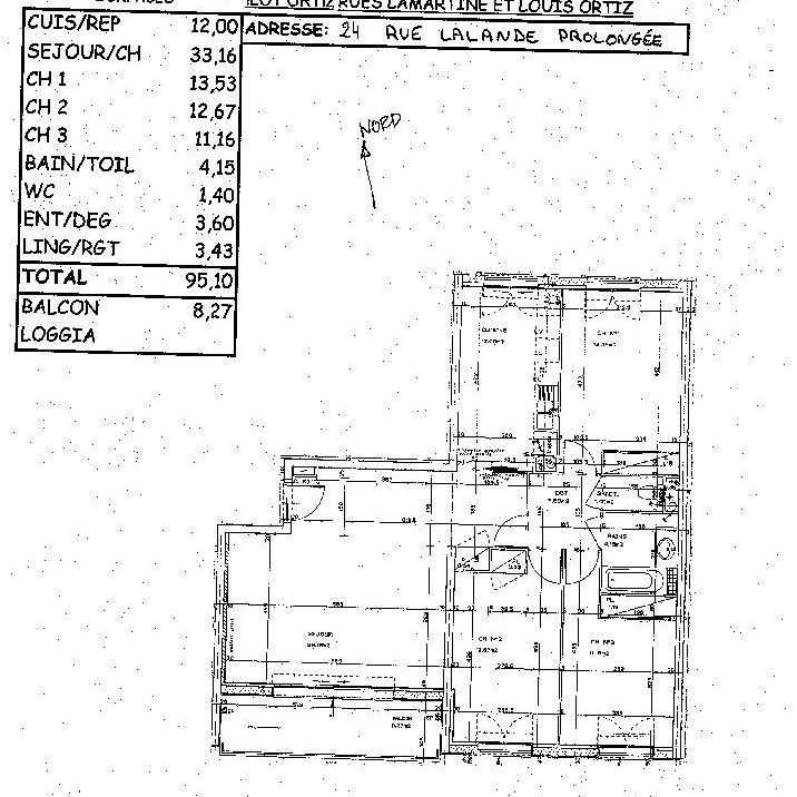 Location appartement T5 95.10m² à Saint-dizier (52100) Loyer CC * : 745.64 € Réf : ER.19916 - Photo 1