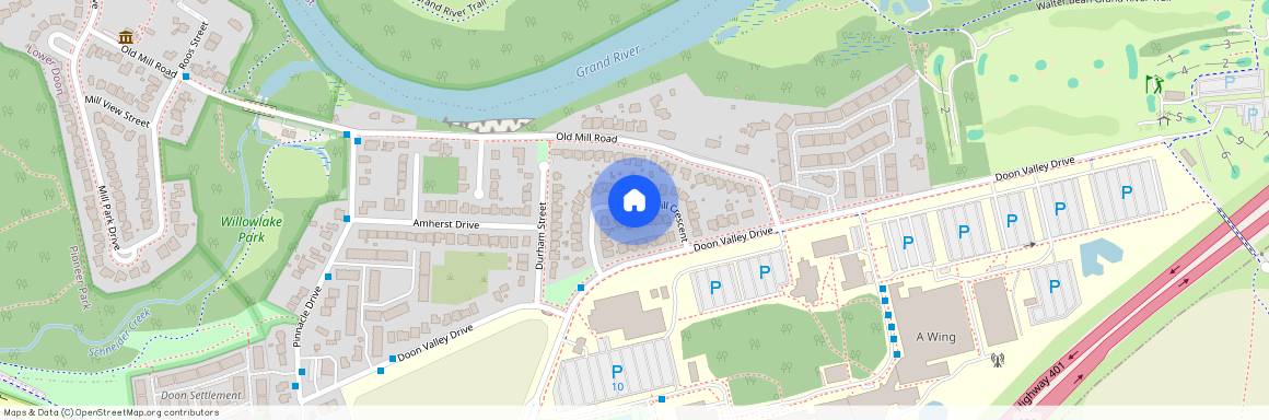 Lower Doon, Kitchener, ON N2P 1T2