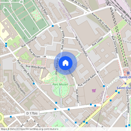 Rue Mozart, Francja, Clichy