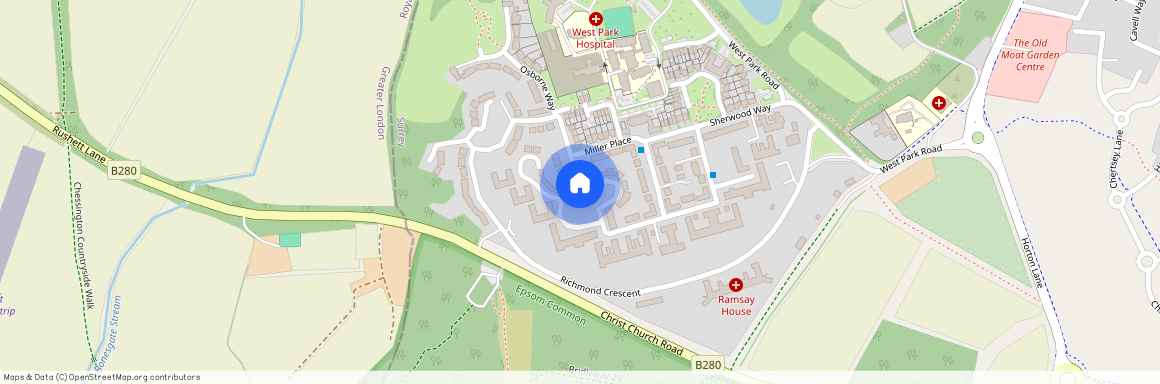 Glanville Way, Epsom KT19